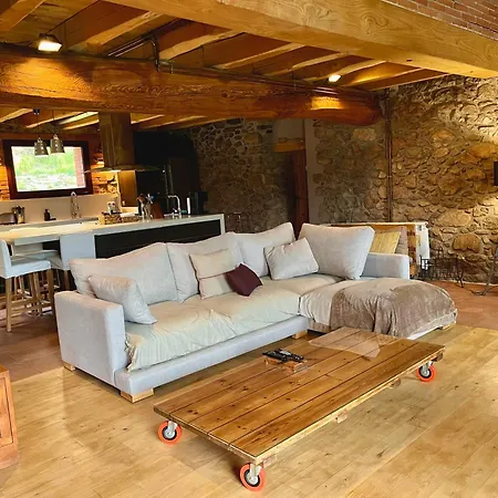La Frau, Casa Rustica Al Parc Natural Del Montseny 컨트리하우스 *